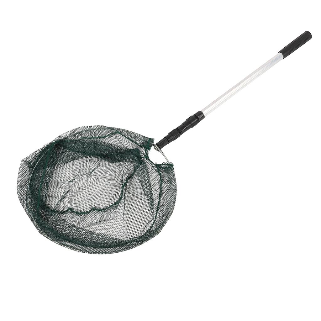 Fish Landing Net Aluminium Alloy with Long Telescoping Pole Handle for Fish Catch Release Freshwater Saltwater2.1M