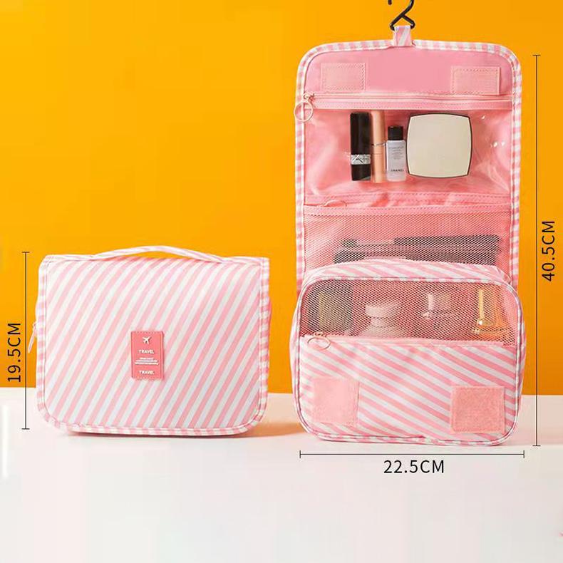 Travel Wash Bag Waterproof Large-capacity Cosmetic Bag Out Portable Storage Dry and Wet Separation Hanging Handbag