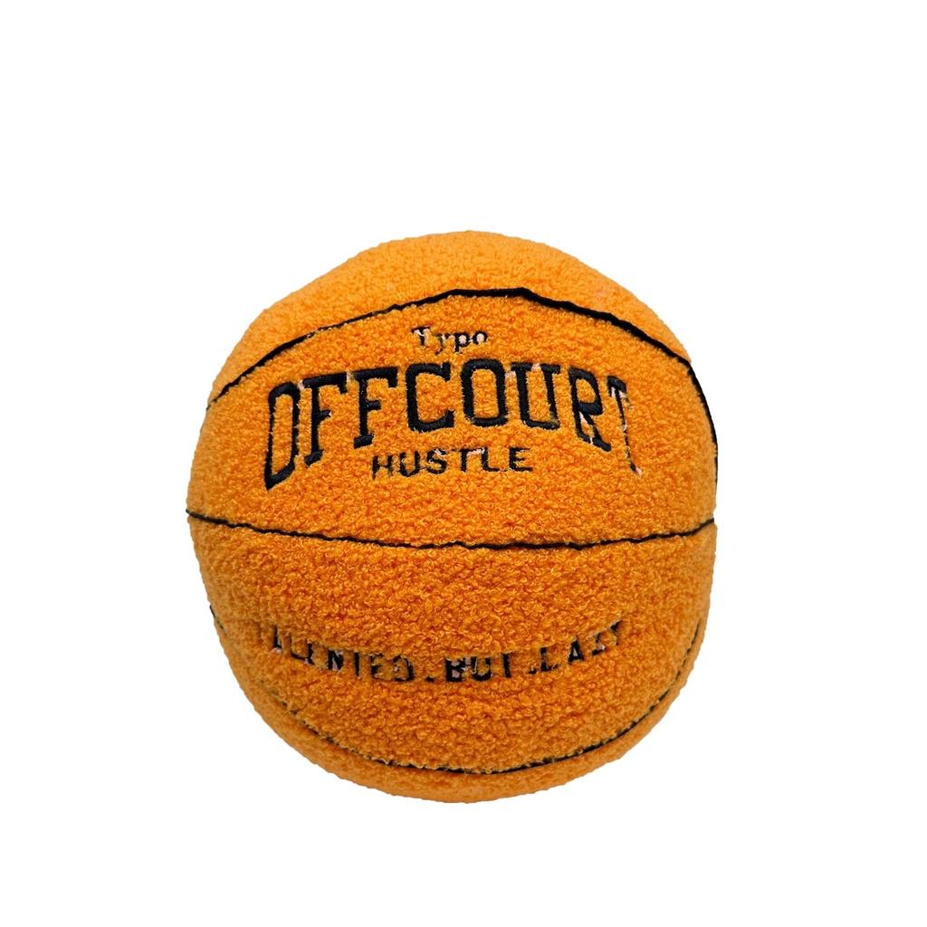 Soft And Plush Offcourt Basketball Pillow Toy 25cm Height Perfect For Cuddling And Decor