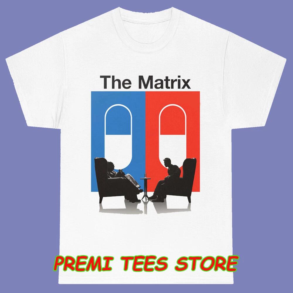 The Matrix Movie Pil Poster Men s White Size S-3XL XL