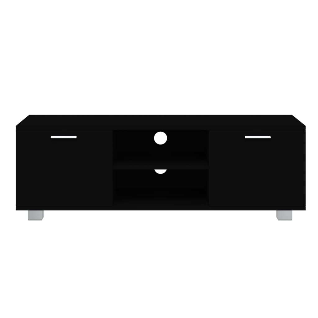 TV Cabinet Black 120 x 40.5 x 35 cm Particleboard