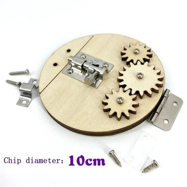 Montessori Busy Board Diy Clock Toy Baby Sensory Toys Busyboard Cognitive Activity Board Accessories For Children Gift