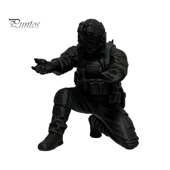 Military Collection Ornament 3D Printed Soldier Pen Pencil Holder Stand for Desk, All-in-one Stationery Display Stand, Creative Holder, Decorations