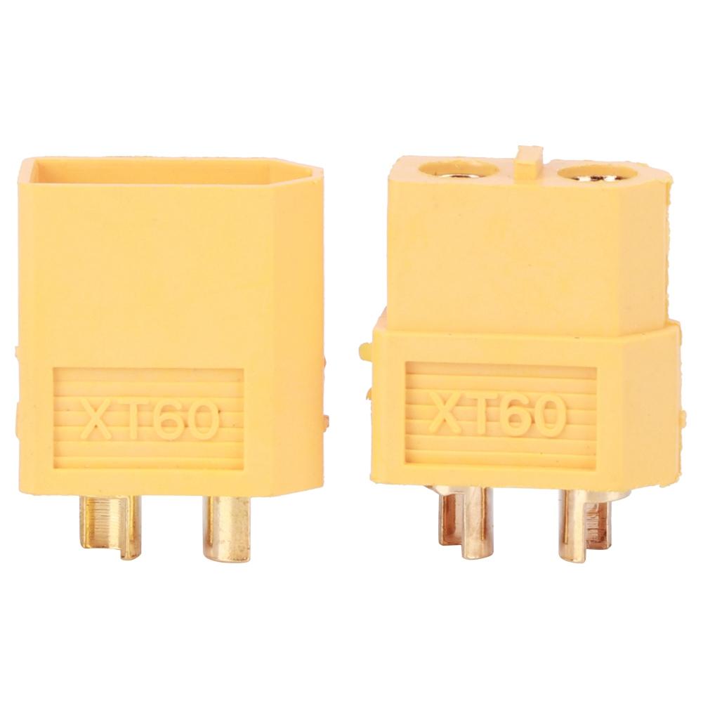 

20pcs XT60 Male Female Connectors Plugs Conversion Adapter for RC Lipo BatteryYellow