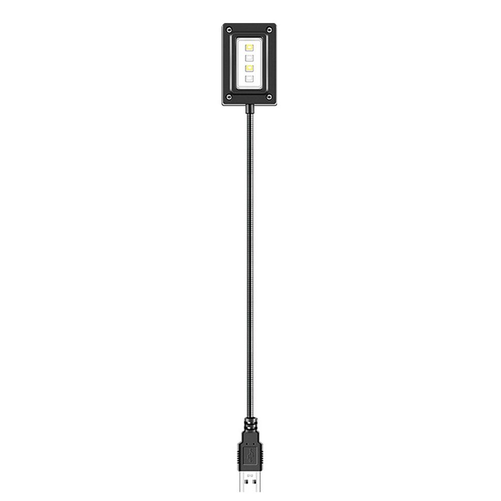Smart Induction Bait Light for Night Fishing Waving Induction LED Dual-Light Source Free Adjustable Hose Fishing Bait Lamp