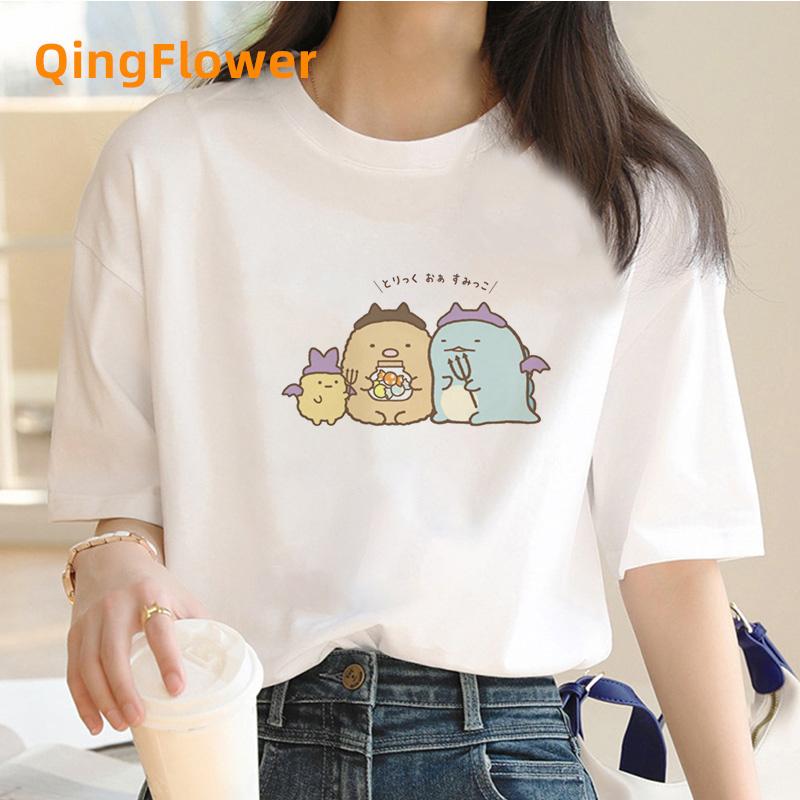 Sumikko Gurashi t shirt Unisex designer streetwear tshirts boy funny clothing