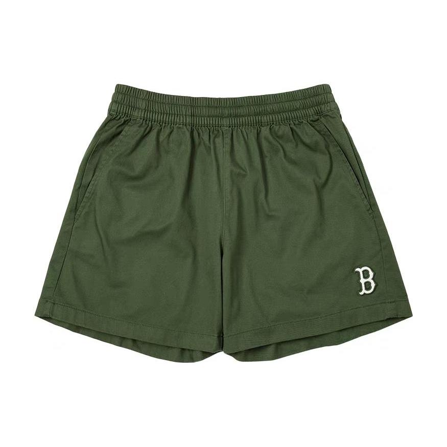 New MLB Casual Shorts Women's Green 3FSMB0433-43KAS
