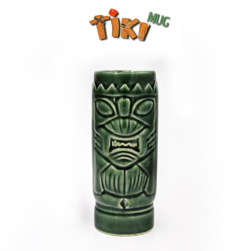 Hawaiian Ceramic Cup TIKI Creative Cocktail Cup Embossed Water Cup Tiki Cup Zombie Face