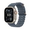 Apple Watch Apple Watch Ultra 3 GPS + Cellular 49mm Boitier En Titane Naturel Avec Anchor Blue Ocean Band