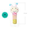 BBSKY Plush Rabbit Baby Rattle and Squeeze Toy