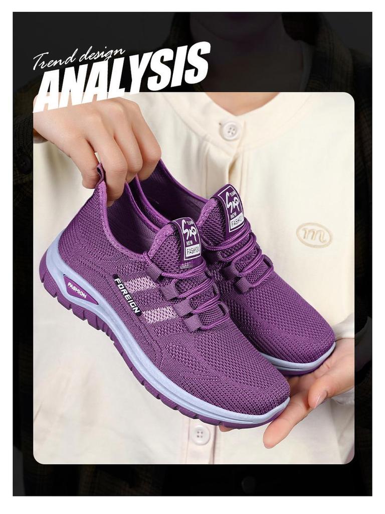 2025 Women's Breathable Mesh Low-Top Outdoor Fashion Sneakers