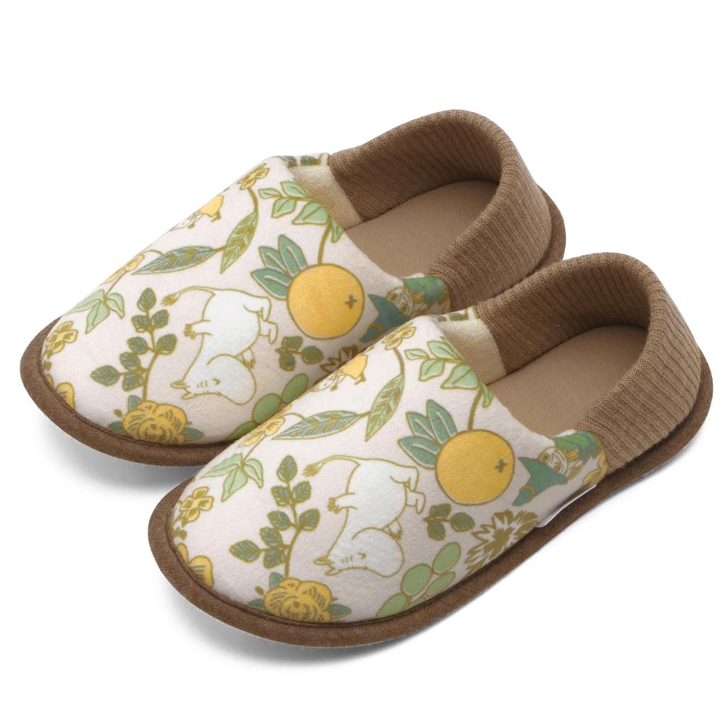 Moomin Soft Babouche Medium Slippers, Beige,