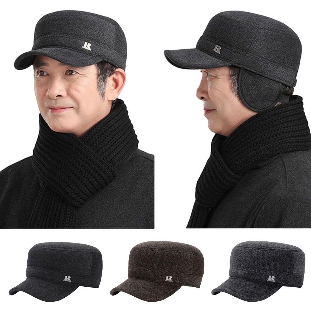 Warm Winter Hat Windproof Bomber Hats Casual Earmuffs Hat Outdoor