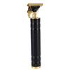 Hair Trimmer for Men Professional T Shaped Electric Clippers Cordless Grooming Kit 4 Guide Combs Black