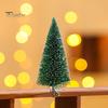 3Pcs Mini Christmas Trees Realistic Looking Vivid Color Non-Fading Artificial Clip-on Small Sisal Trees Decorations