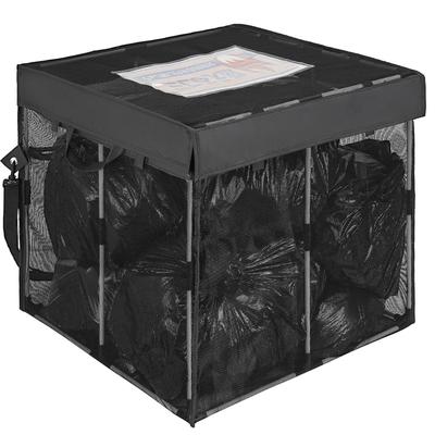 Outdoor Garbage Crow Repellent Net Box with Ideal for Camping and Outdoor Use Net, Lid,