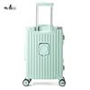 TOBERLIR Aluminum Frame Hardside Luggage