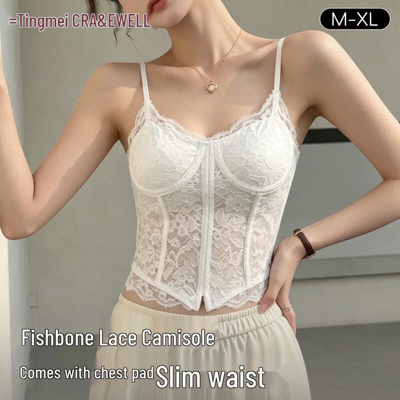 GRACEWELL Women s French Lace Camisole M