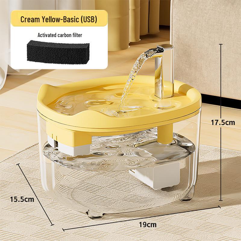 

Автоматичний фонтанчик для пиття для домашніх тварин - Захист від пересихання, Циркулююча питна миска для котів і собак