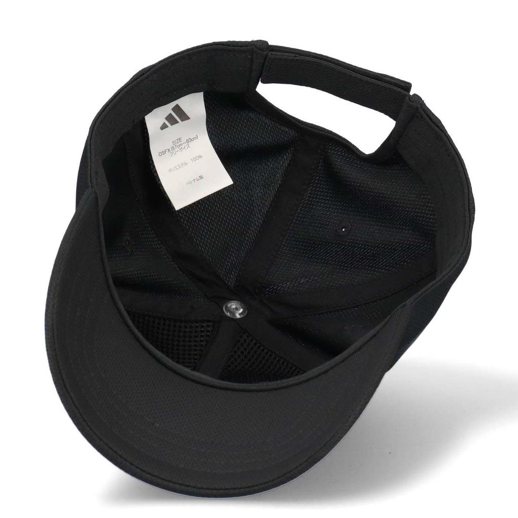 Adidas Cool Comfort Cooling Material Logo Cap (Black X White)
