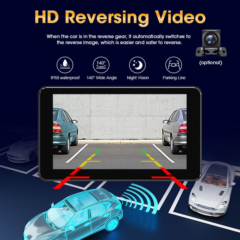 7 Inch 2G+32G Android 13 Wireless Carplay Android Auto Car Multimedia Intelligent Systems Screen 8 Core GPS Navigation Bluetooh