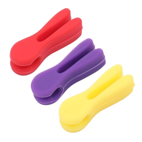 Spoon Pot Pan Holder, Silicone Pot Clip - Rabbit Shape Kitchen Spatula Holder - 3X Countertop Spatula Holders, Cooking Spoon Holders, Utensil Rest for