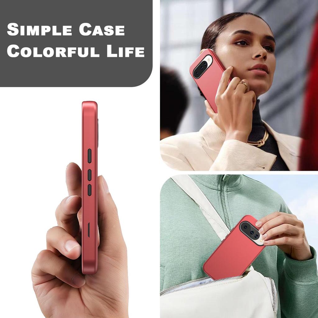 Matte Hautgefühl Google Pixel 10 Pro Hülle - Grenzüberschreitendes Neues Drei-in-Eins-Design