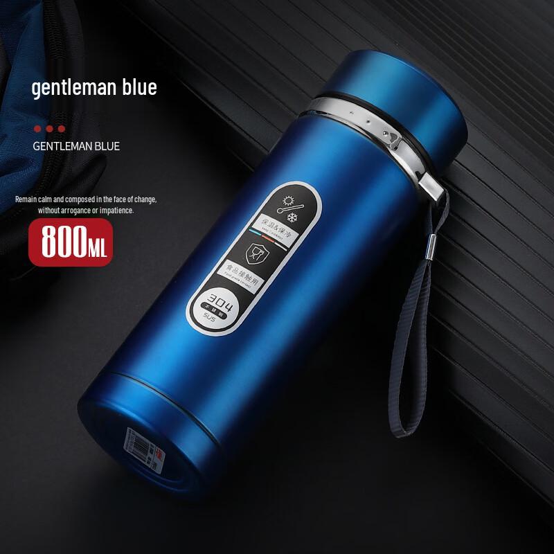 

Zhi Shi Portable Outdoor Sports Insulated Water Bottle with Strap 500ml