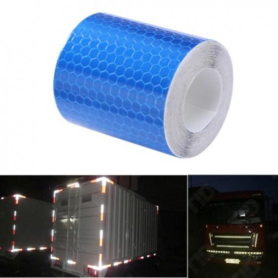 Car Safety Reflective Night Conspicuity Sticker Warning Tape Glow The Dark
