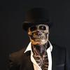 2025 Halloween Mască Latex Cap Schelet Horror Cască Creier Mască Cosplay Articole de Petrecere Mască Craniu Față Completă