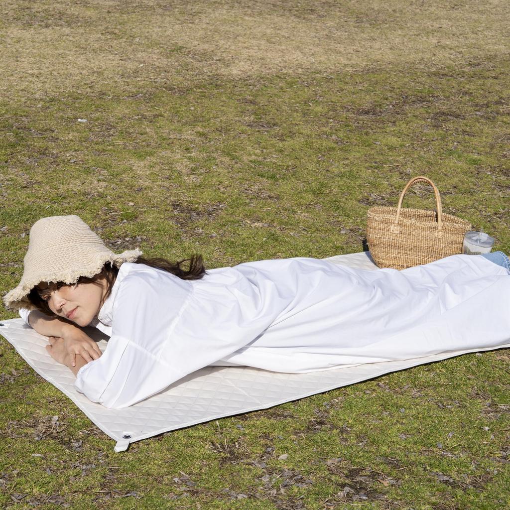 Thick Picnic Sheet for 150 X 73 Aluminum Sheet Comes with Storage Picnic Mat 1-2 People, Cm, Waterproof, Processing, Lightweight, Bag, Foldable,