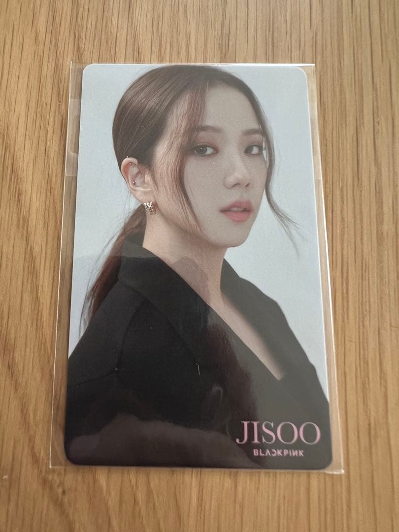 [Б/У] Фотокарточка Джису из Blackpink, эксклюзивный бонус от Universal Music, THE ALBUM