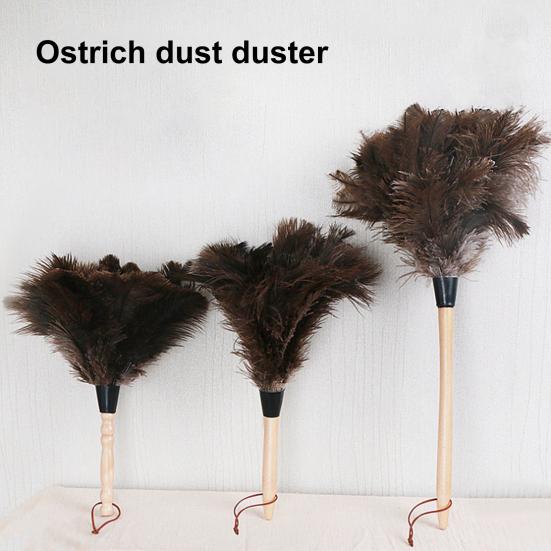Extendable Ostrich Feather Duster Long Handle Rugged Design Telescopic Pole Duster Reusable