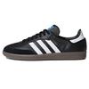 Adidas Originals SAMBA OG Low top German Army Trainers Unisex Black Yellow B75807(Team1521-)