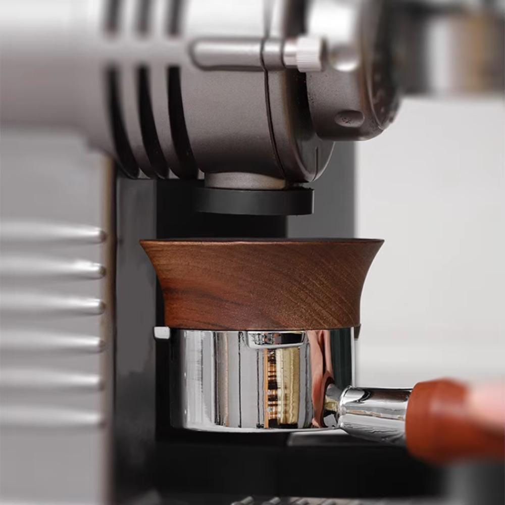 Wood Portafilter Coffee Catcher Ring Magnetic Coffee Powder Ring Coffee Dosing Ring  Espresso