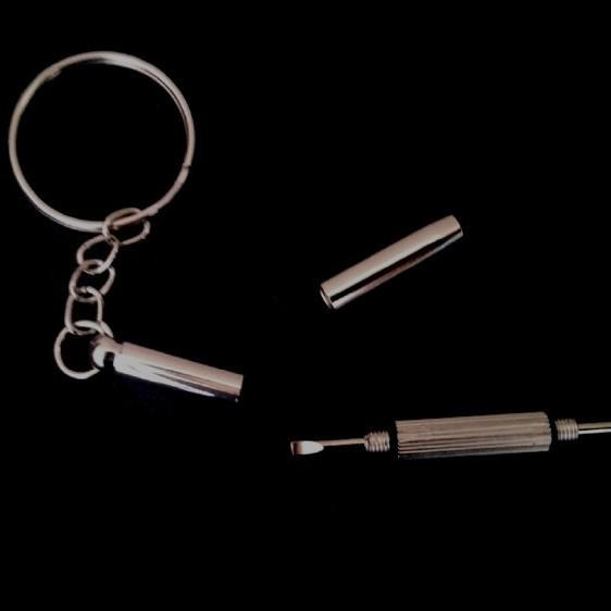 3-in-1 Multifunctional Eyeglass Screwdriver with Polarized Test Card and Accessories Available.