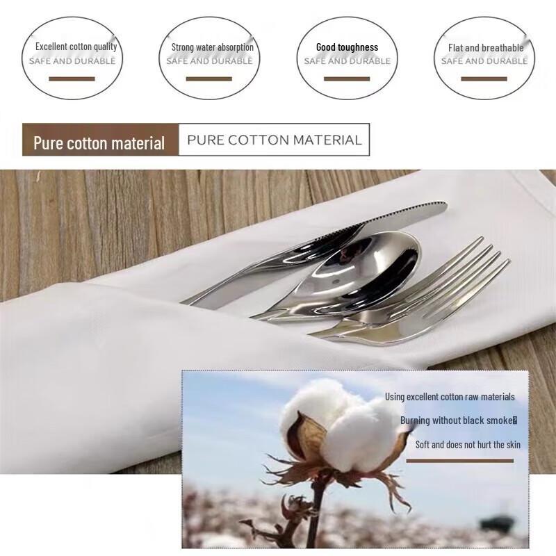 Hotel Napkins & Wiping Cloths