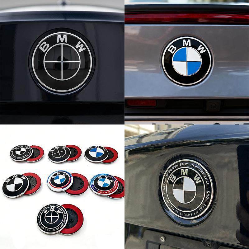 Car Emblem Front Grille Badge For BMW E46 E90 E60 F30 F10 E39 E36 M3 M5 M6 G20 G30 E93 M Hood Front Bonnet Grill Logo Rear Trunk bzbf85