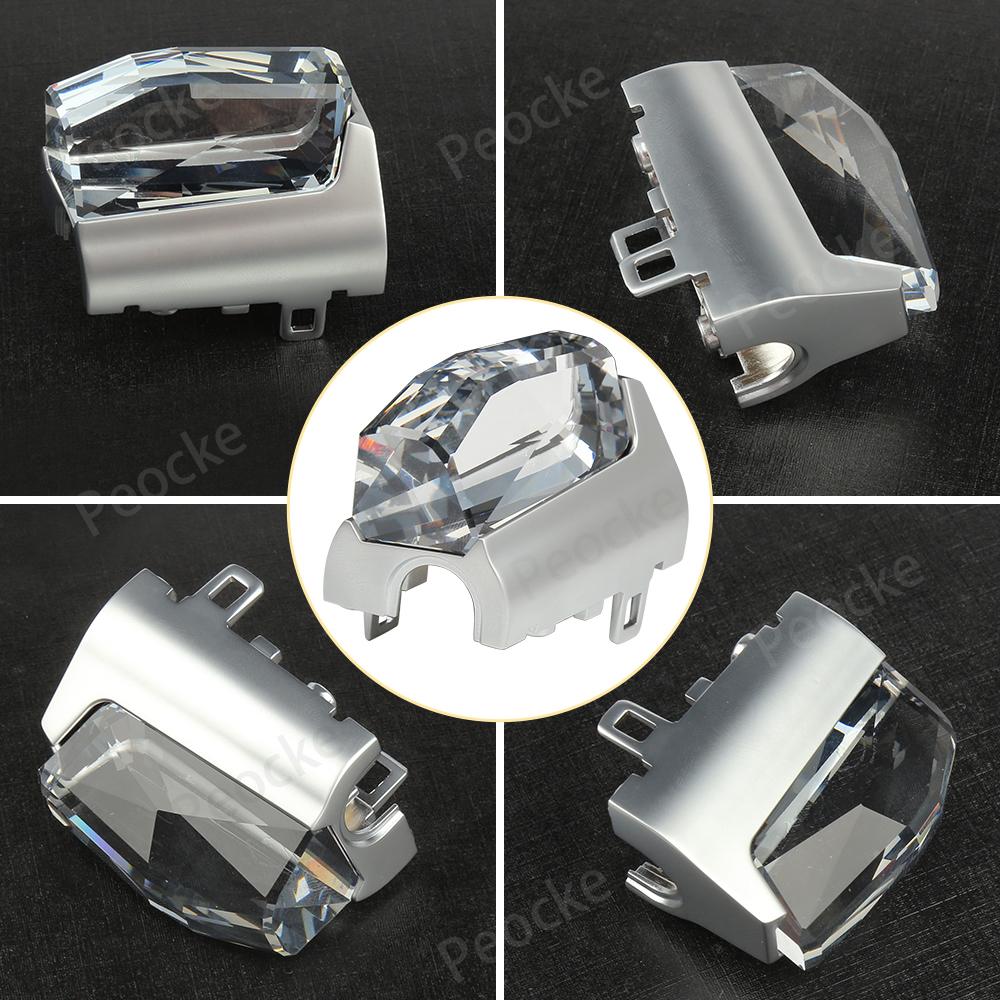 Metallbasis im Originalstil + Kristallschaltknauf für BMW G20 G12 i3 G28 i4 G26 i7 G70 ix3 G08 X5 G05 X6 G06 X7 G07 2025 2025