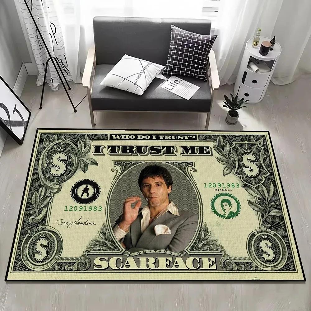 

VIKAMA classic movie themed carpet, easy to clean and stain resistant, suitable for kitchen, bathroom, bedroom, and home decor 40cmX60cm