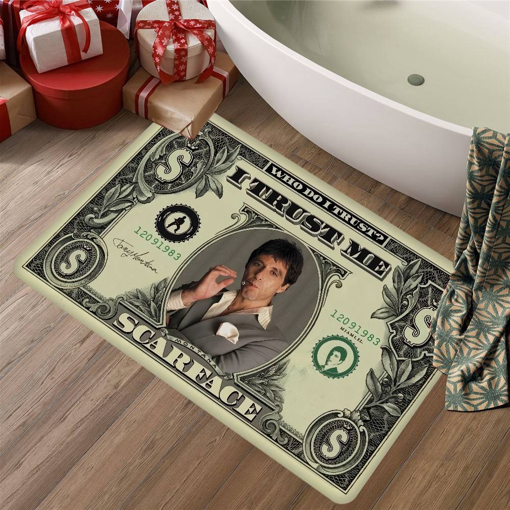 Movie Scarface Door Mat Nordic Style Bedroom Living Room Doormat Home Balcony Anti-Slip Alfombra