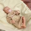43cm Levi Lifelike Reborn Baby Doll Handmade 3D Painted Skin Full Body Silicone Vinyl Boy Doll Soft Cloth Body Christmas Gift