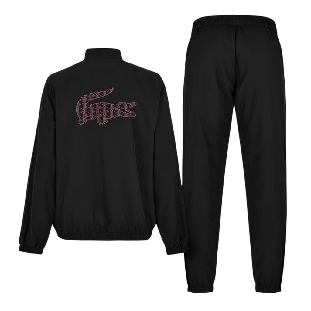 Lacoste Mens Logo Funnel Neck Tracksuit