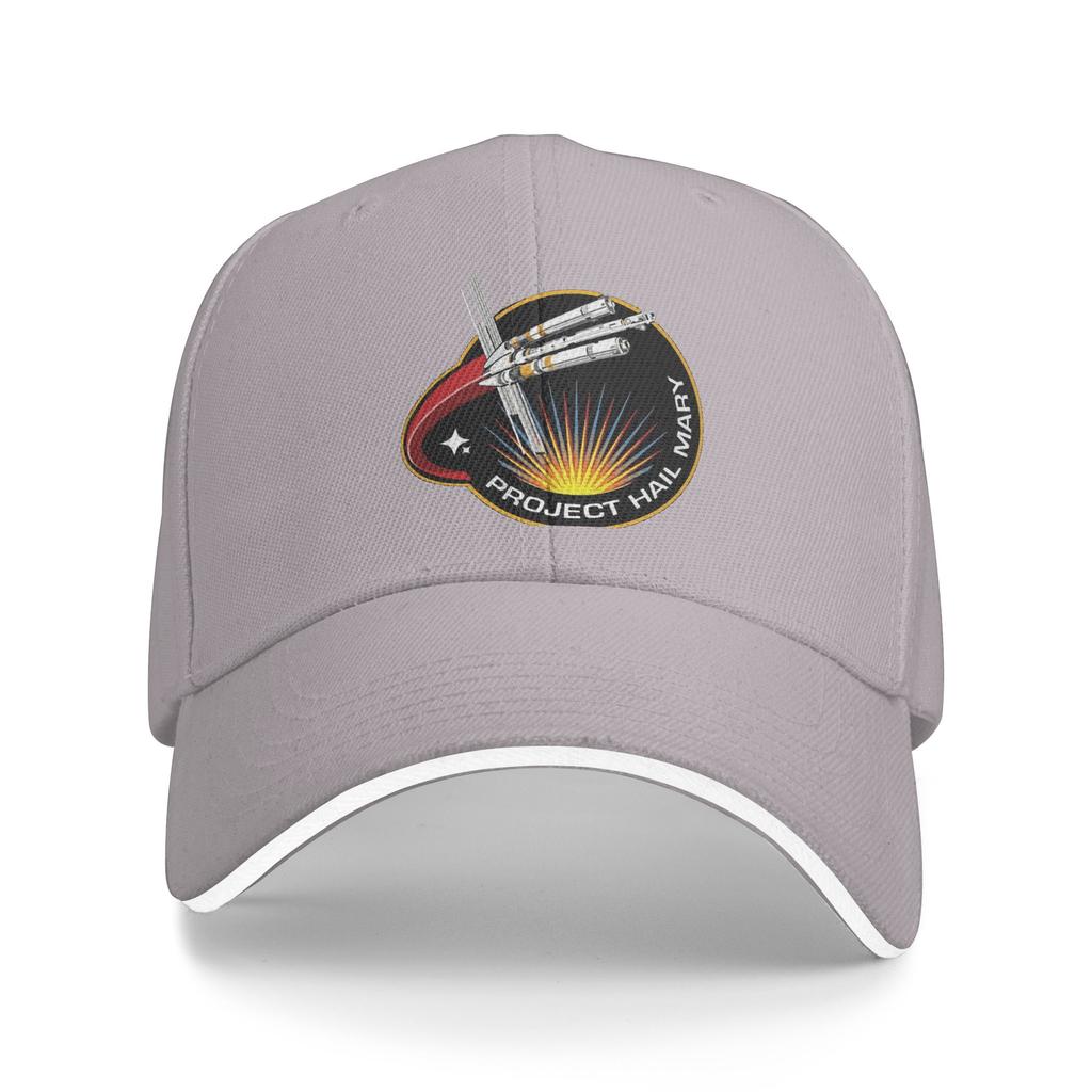 Project Hail Mary Mission Patch Baseball Cap Fashion  Sandwich Caps Unisex Polyester Sun Hat Outdoor