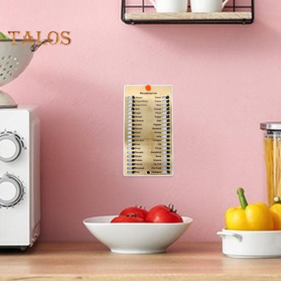 

Список покупок, доска для напоминания с подвижным ползунком, многоразовая настенная подвеска для кухни, металлический список покупок, раздвижная таблица, контрольный список