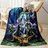 Gothic Style Blanket Ultra-Soft Great for Couch Livingroom Sofa Four Seasons Universal Warmthful Decor Birthday Christmas Gift Blanket