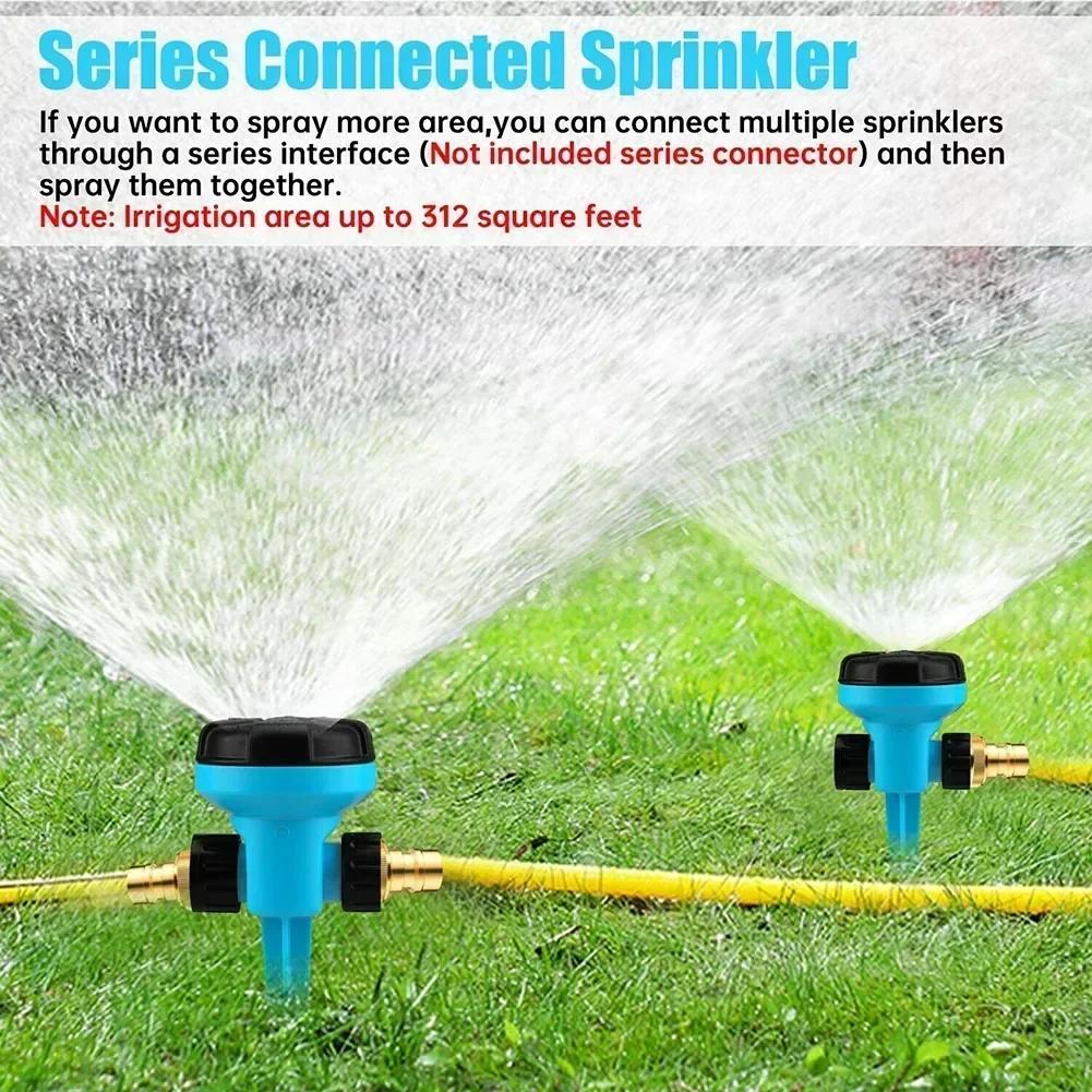 360° Rotatable Sprinklers Auto Lawn Garden Sprinkler Watering System Water Spray Grass Lawn Yard Agriculture Irrigation