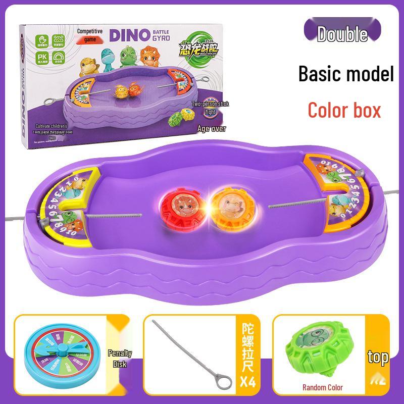 

Бесплатная доставка Детская развивающая юла-арена для битв с динозаврами - Многопользовательская соревновательная настольная игра