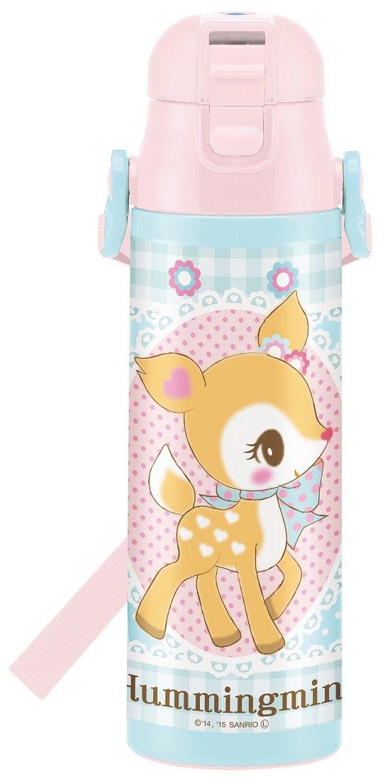 water stainless steel Humming Sanrio SDC6 Direct-drinking bottle, bottle, 580ml, Mint,