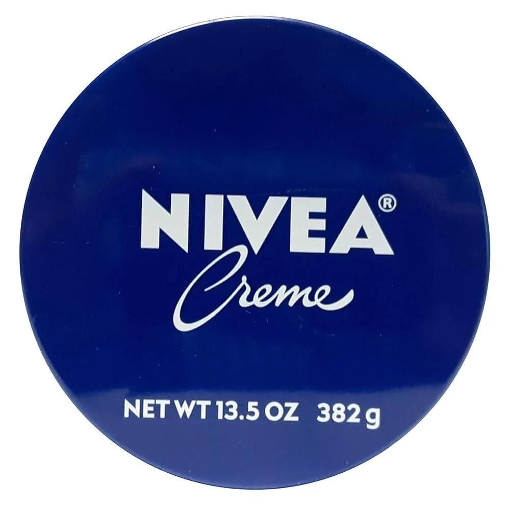 Nivea Authentic German Cream 400 ML/13.52 oz Metal Tin Case